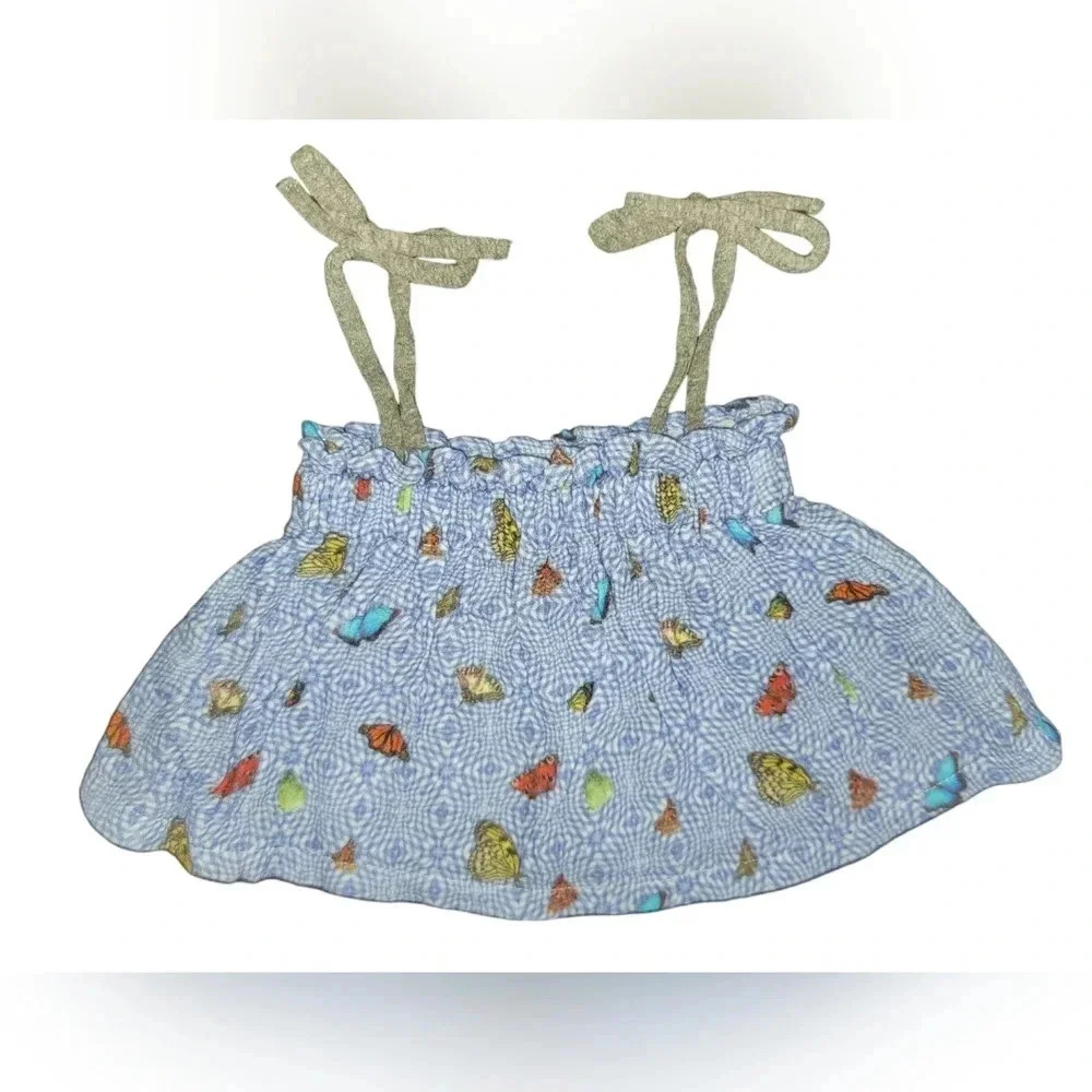 NWT Miki Miette Cinched Butterfly Top 3 Months